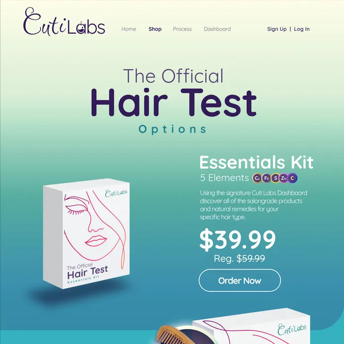 CutiLabs: product pages and web design