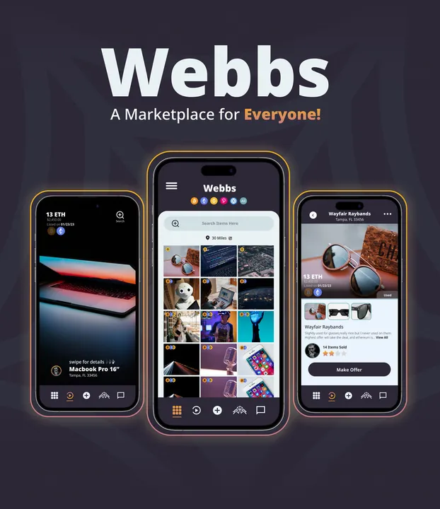 Webbs: marketplace app