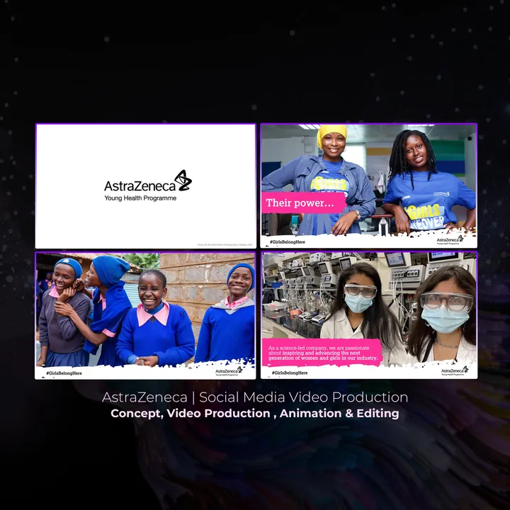 AstraZeneca: social media video production